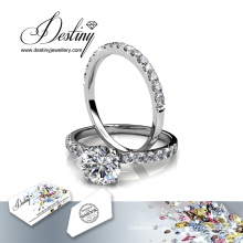 Destiny Jewellery Crystal From Swarovski Charming Ring